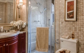 衛浴間的瓷磚保養小方法。