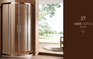 凱立赫柏系列特色推拉門(mén)淋浴房效果圖