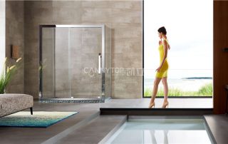 整體淋浴房玻璃也有很多門道，看哪一款適合你家！